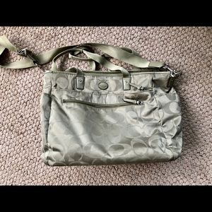 Coach diaper bag